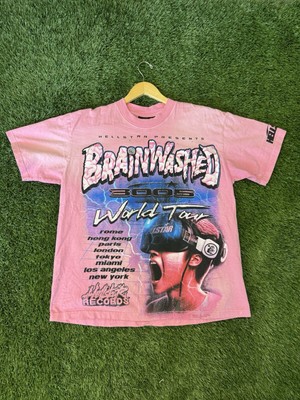 Hellstar Brainwashed World Tour T-Shirt (Pink)