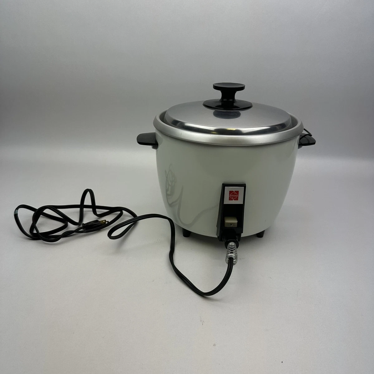 Vintage National Rice-O-Mat Rice Cooker 8 Cup 1.5 Liter Rice Food Steamer  SR-15E