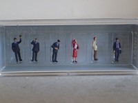 Preiser Bahnpersonal Db Und Zugbegleiter 79061 H0 Ovp 1:160 6Fig