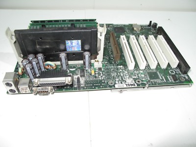 DELL  722396-100 REV. A00 MOTHERBOARD WITH PENTIUM III + RAM