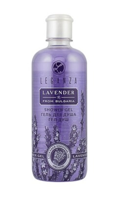 Duschgel mit bulgarischem Lavendelöl ''Leganza'' 500ml
