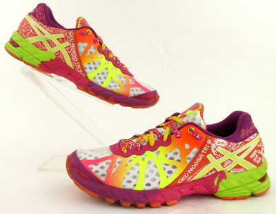 Asics Gel-Noosa Tri 9 Women's Running Shoes Multi-Color Sz 7 T458N