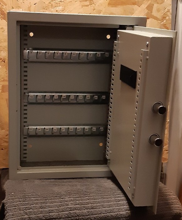 Large Steel Digital Wall Safe eBay