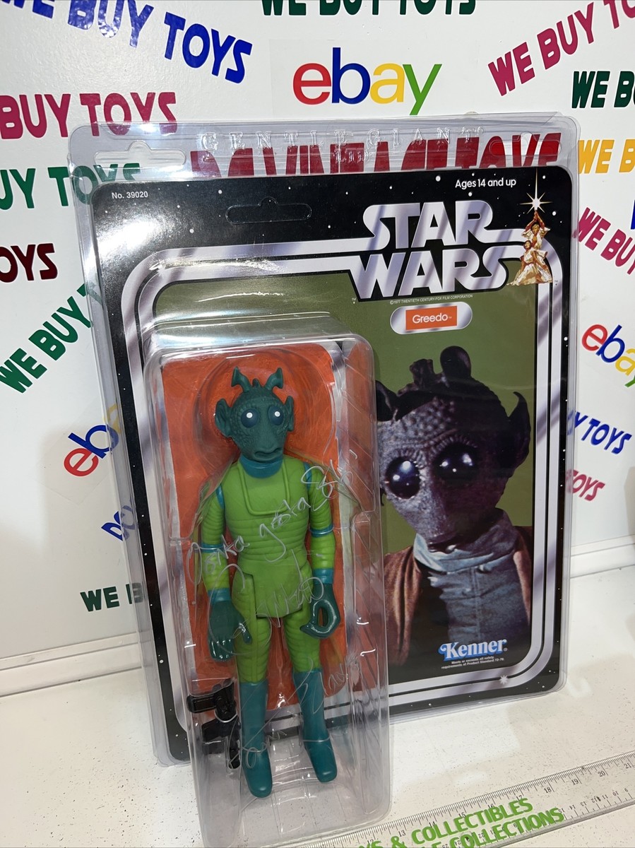 Star Wars GREEDO Gentle Giant Jumbo Action Figure Kenner