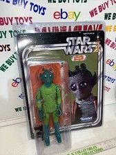 Star Wars GREEDO Gentle Giant Jumbo Action Figure Kenner Retro Signed Paul Blake