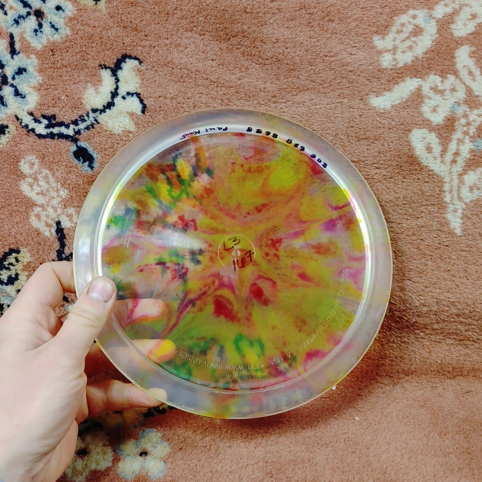 Innova Champion Leopard 3 170G Custom Dyed F2 Fairway Driver Disc Golf Used Ink - Image 4 of 4