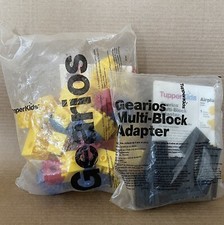 Tupperware Gearios Building Blocks Multi-Block Adapter Complete Set TupperKids