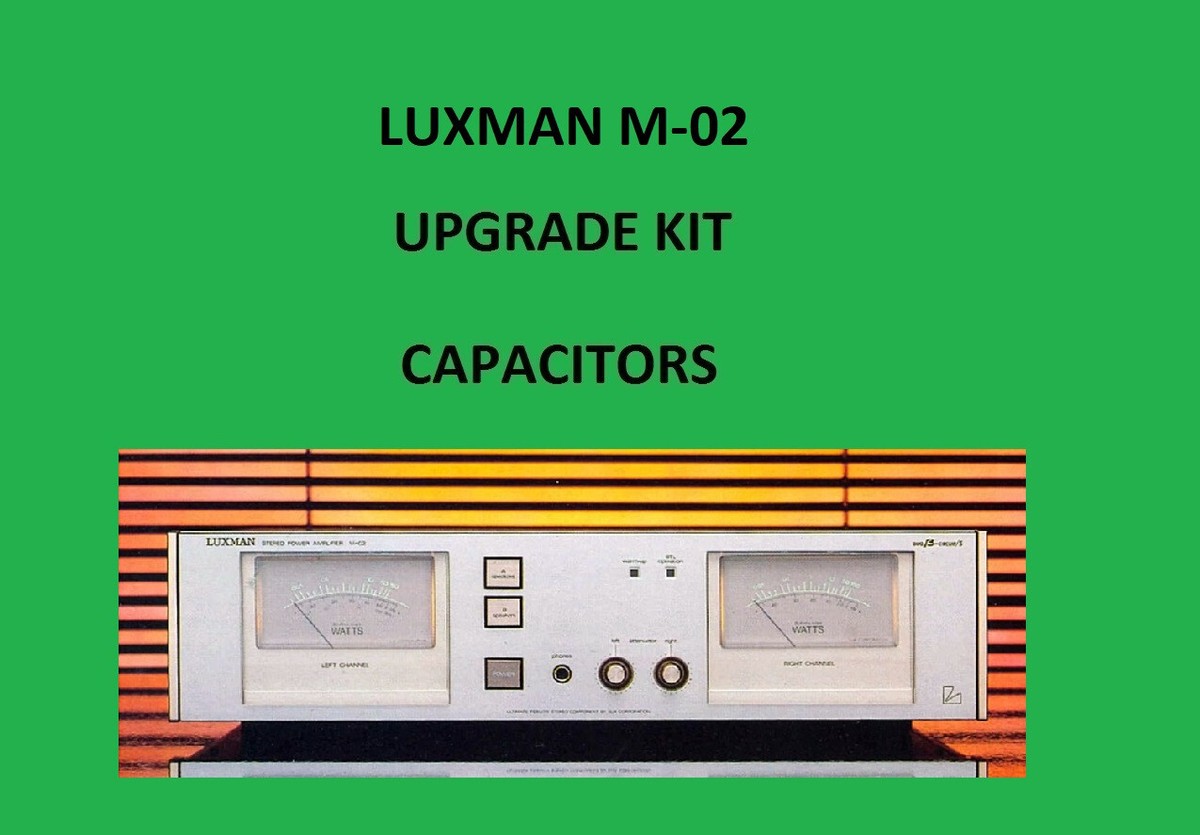 Kit De Réparation Condensateurs Pour Ampli LUXMAN L-85V – Tous Les Condos Inclus
