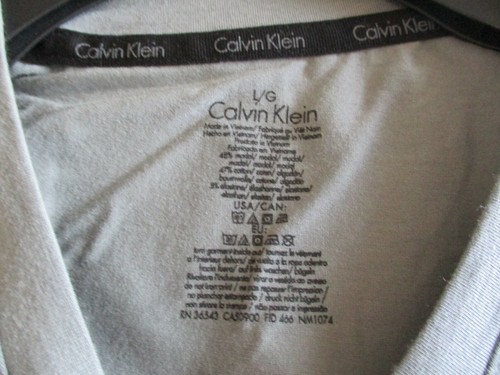 Calvin Klein Crew Neck Short Sleeve Cotton Modal Men’s T-Shirt S, M, L $44 NWT - Picture 8 of 8