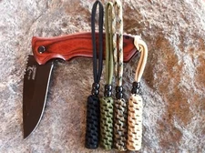 (4) Paracord Knife Lanyards-Fits-Folded Blade and Fixed Blade  Knives-Combo