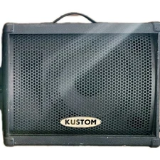 Kustom KPC12MP Powered Wedge Monitor PA Speaker 100 Watt Live Audio Equipment