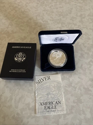 1997 P Proof $1 American Silver Eagle Dollar