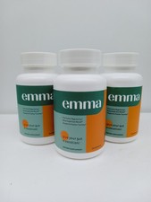 3X Emma Dietary Supplement Gut Health Bloating Constipation 60 Caps Exp 5/27