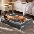Orthopedic Dog Bed for Large Dogs, Waterproof & Washable