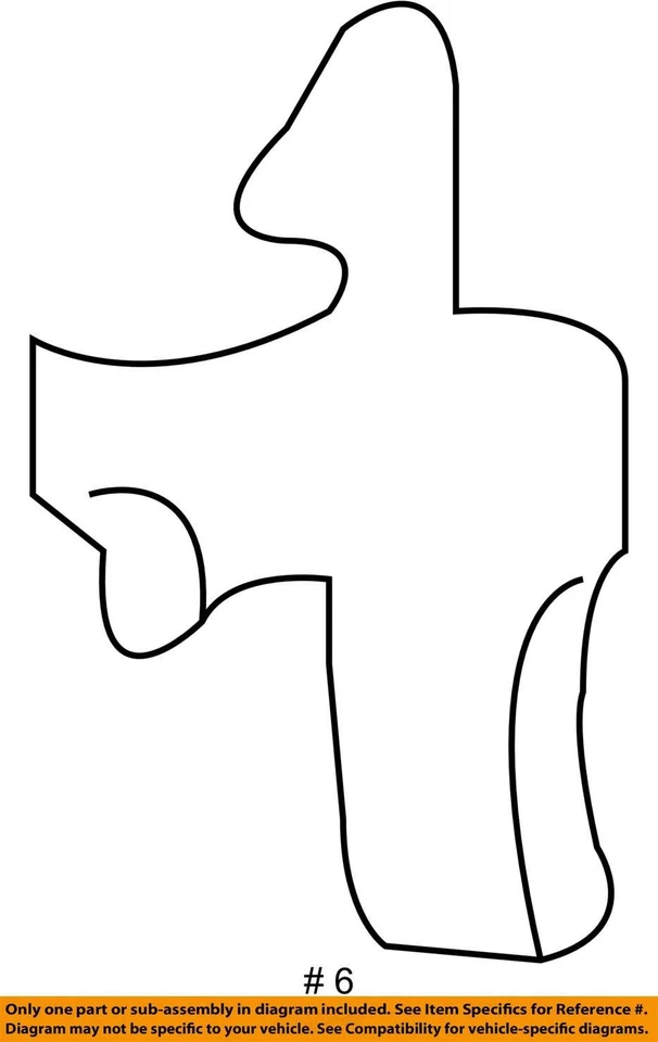 SE ADAPTA A CHEVROLET SSR 2003-2006 SOPORTE ASM-FRT BPR FASCIA 15110044 - NUEVO OEM Foto 4 de 4