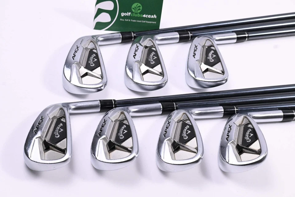 Callaway Apex 21 Irons / 4-PW / Stiff Flex UST Recoil Dart 75 - Image 2 of 4