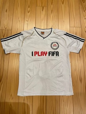 ZHONG JIAN EA SPORTS FIFA 13 Game Shirt White V Neck Size L From Japan