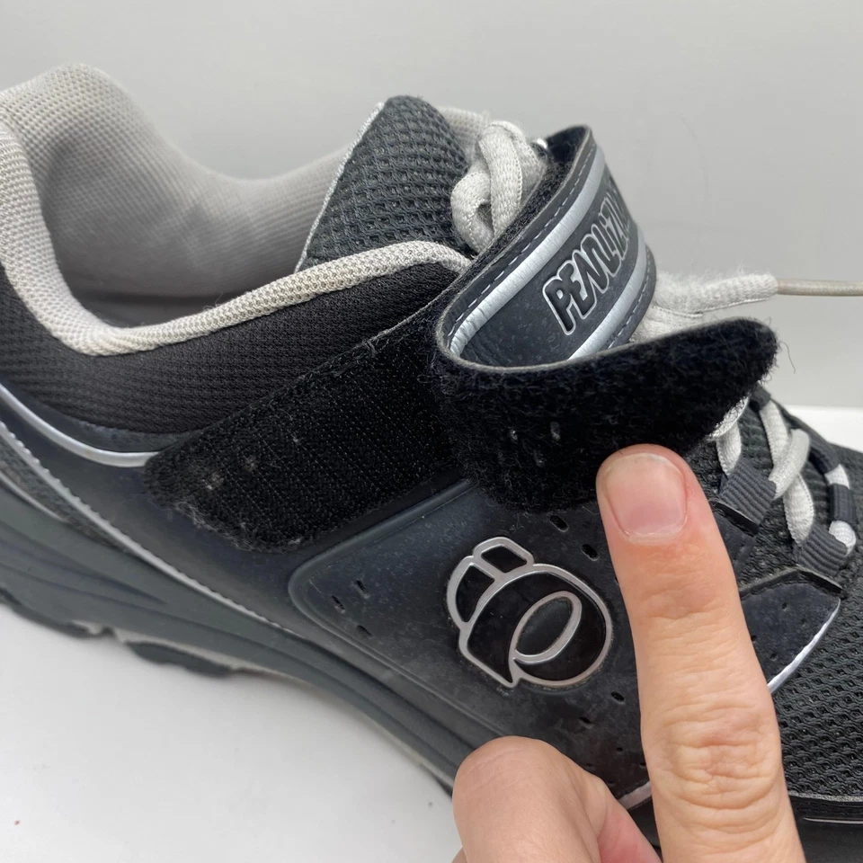 Pearl Izumi Mens Black Cycling Shoes Size 11.5 EU 45 Road Bike MTB SPD Cleats - Image 4 of 4