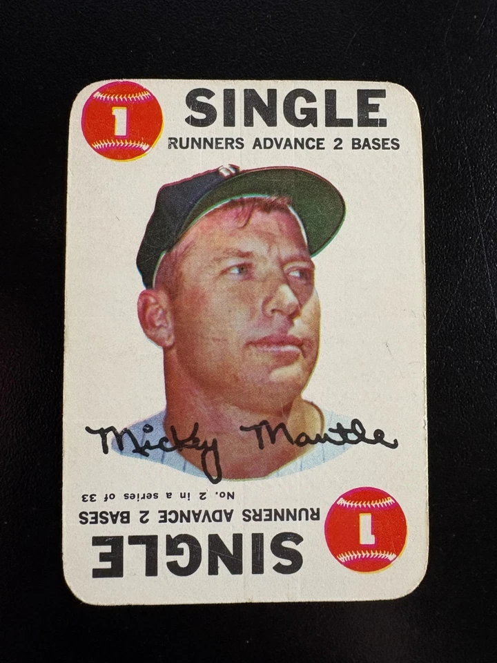 Juego Topps 1968 - Juego completo de 33 cartas - Mantle, Aaron, Mays, Clemente, Rose +++ Foto 2 de 4