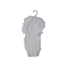 NEW Carter's Bodysuits 5 Pack Baby 3 Month One Piece Tshirts white snap Tagless