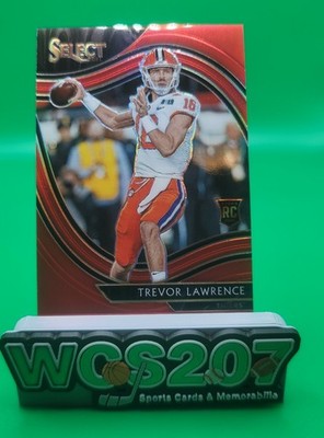 2021 Panini Chronicles Draft Picks - Select Trevor Lawrence #258 Red /149 (RC)