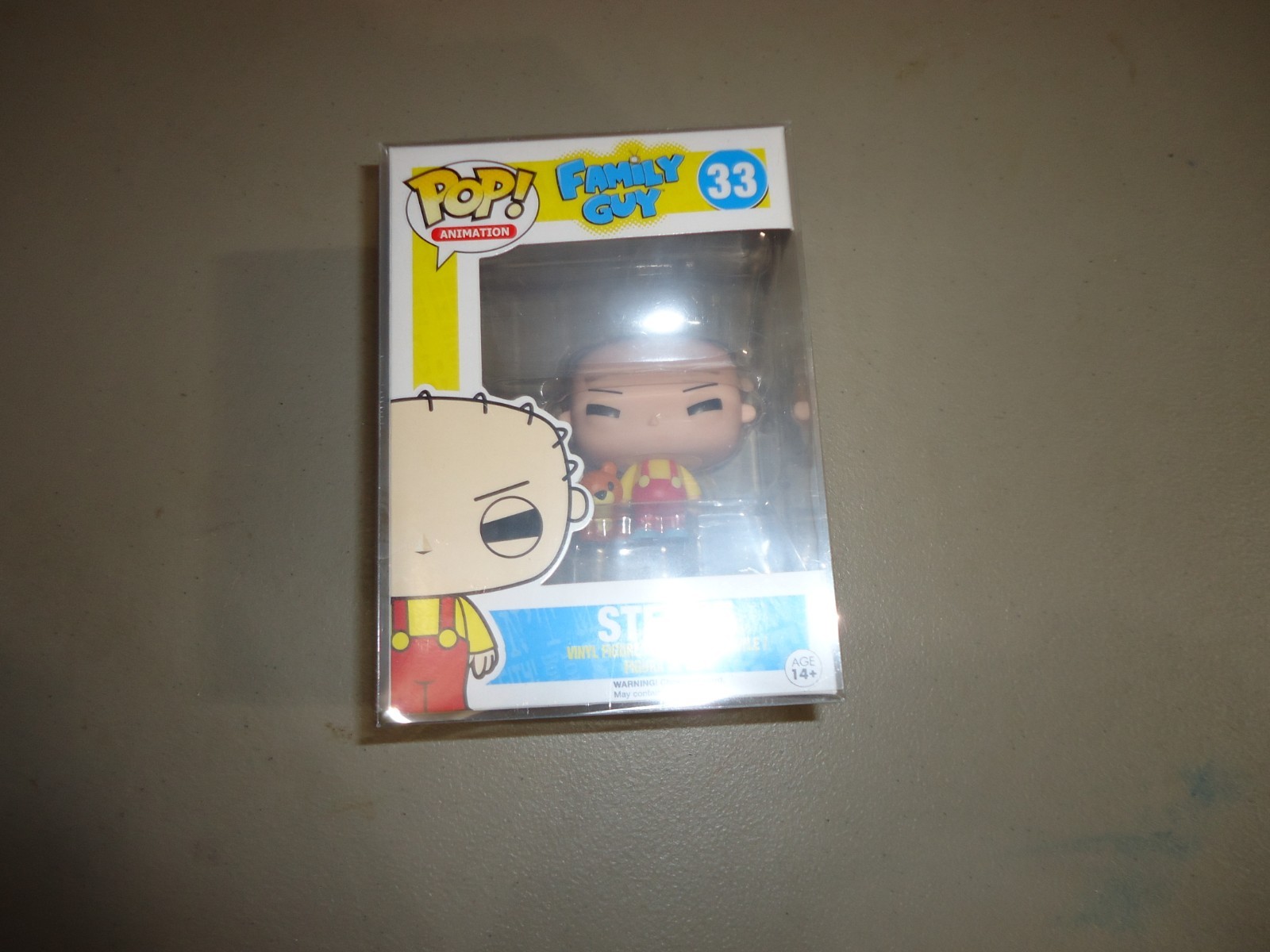 Funko Pop! Family Guy - Stewie #33 comes with Protector!