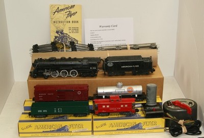 AC Gilbert American Flyer S Gauge Steam Freight Train Set K5206W from 1952
