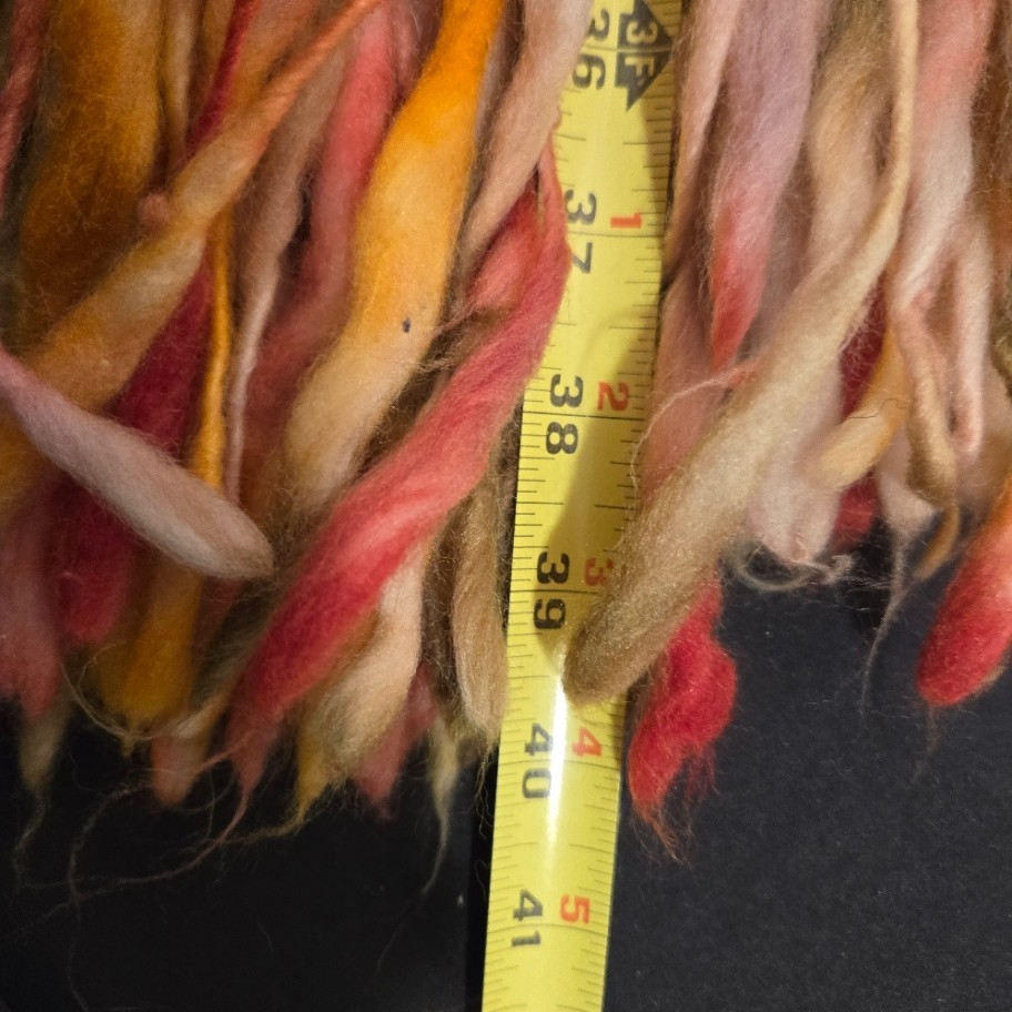 Raw Wool Knit Scarf - image 5