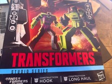 Transformers Studio Series 86 Commander Constructicon Long Haul and Hook 2 Pack