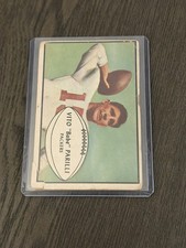 1953 Bowman #3 VITO Babe PARILLI Green Bay Packers Football Card (Read)