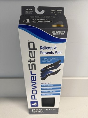 Powerstep Protech  Max Correction Men s 4