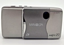 Minolta Vectis 20 Point & Shoot Film 35MM Camera - Tested Works
