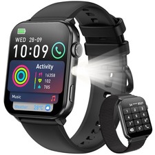 Blackview Smart Watch for Men Women,1.91" HD Touchscreen L, R30Max-Black