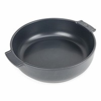Peugeot Runde Auflaufform Appolia, Ofenform, Keramik, Schiefergrau, 27 Cm, 60305