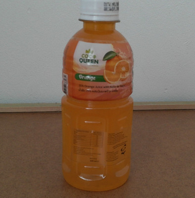 Coco Queen Orangensaft mit Nata de Coco, , 320 ml, Thailand -MHD übeschritten!