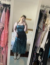 Whale of a time Velvet A-line Skirt And Top XS (Sample perfect condition)