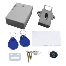 2X RFID Electronic Cabinet Lock Hidden for Wooden Cabinet Locker Drawer1625