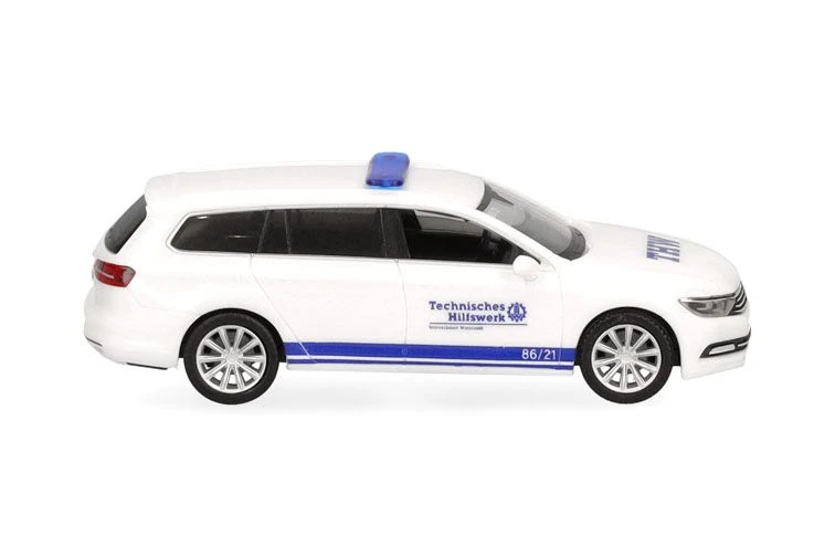 HERPA - VOLKSWAGEN Passat Variant THW Aiuti umanitari di Worrstadt - 1/87 - H... - Immagine 2 di 4