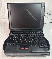 Vintage IBM ThinkPad 760XD W/ 3545-001 Thinkpad Dock RARE UNTESTED FOR PARTS/FIX
