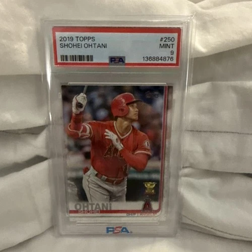 2019 Topps #250 Shohei Ohtani PSA 9 Mint Angels