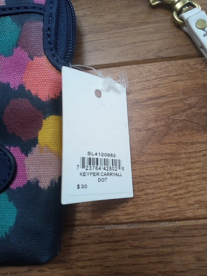 Funda de teléfono con múltiples puntos azul marino y billetera multicoller (2 piezas) Foto 4 de 4