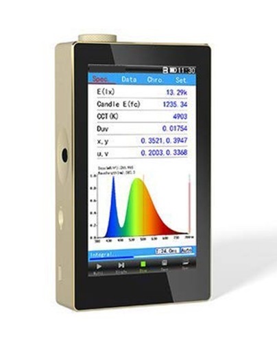 Spectral Irradiance Colorimeter Spectrometer Spectroradiometer with 380nm ~780nm - Picture 5 of 5