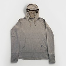Free Fly Bamboo Lightweight Hoodie Womens S Slub Brown 4920 Lightweight