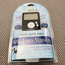 NEW Go Bible Digital Audio King James Version Old/New Testament
