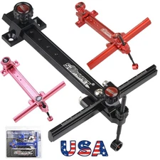 Archery Recurve Bow Sight 1Pin Aluminum 6"  T Shape Target Hunting Shoot RH LH