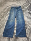 US Navy WW2 Denim Dungaree Jeans Button Fly Stenciled Genuine Vtg bell bottoms