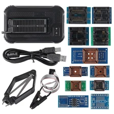 T48 TL866-3G Programmer Supports 34000+ ICs SPI NOR NAND EMMC With 13 Adapter...