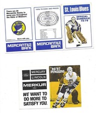 ST. LOUIS BLUES SCHEDULE  /   78-79
