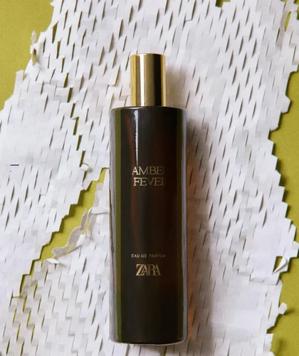 ZARA Amber Fever EDP Eau De Parfum Fragrance Spray 80ml New & Sealed