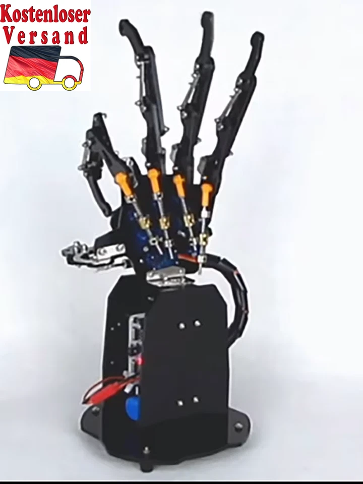 5 DOF Robot Five Fingers Robotics Kit Educational Metal Mechanical Paw for Ardui - Bild 4 von 4